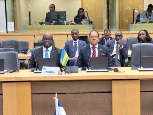 Minisitiri Olivier Nduhungirehe yitabiriye inama ya 121 y'abaminisitiri ba OACPS i Buruseli
