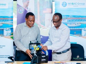 WASAC Group yashyikirijwe imashini zipima ubuziranenge bwa Mubazi