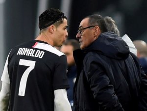 Maurizio Sarri yahishuye ukuntu yagowe no gutoza Cristiano Ronaldo muri Juventus