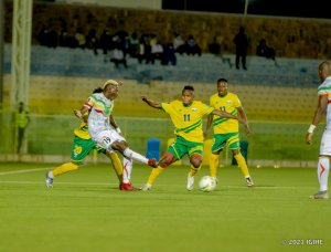 Amavubi y'abakinnyi 10 yanyagiriwe na Mali I Kigali
