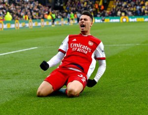 Martinelli yashegeshe Arsenal kubera umushahara yasabye ngo yongere amasezerano