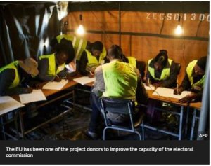 EU yakuyeho inkunga yageneraga komisiyo y'amatora ya zimbabwe 