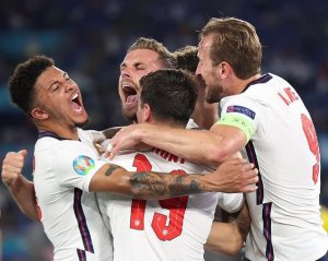 Ubwongereza bwahaye isomo rya ruhago Ukraine bugera muri ½ cya Euro 2020