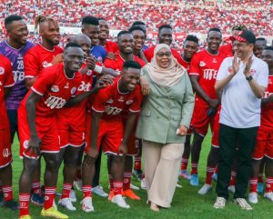 Perezida Samia yahaye agahimbazamusyi gahambaye Simba SC ku mukino wa Al Ahly SC