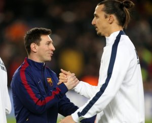 Zlatan Ibrahimovic yavuze umukinnyi wari ukwiriye Ballon d'Or imbere ya Lionel Messi