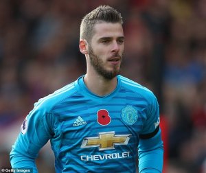 David de Gea byamurenze yemeza ko Manchester United yavumwe