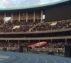 Kenya: Stade yuzuye saa kumi n'imwe z'igitondo abitabiriye kurahira kwa William Ruto