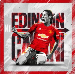 Manchester United yaguze abakinnyi 4 barimo na rutahizamu Edinson Cavani
