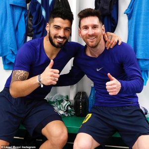 Messi yibasiye bikomeye abayobozi ba FC Barcelona mu butumwa yatanze asezera kuri Suarez