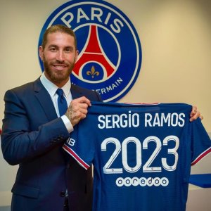 PSG yatangaje ku mugaragaro ko yasinyishije Sergio Ramos