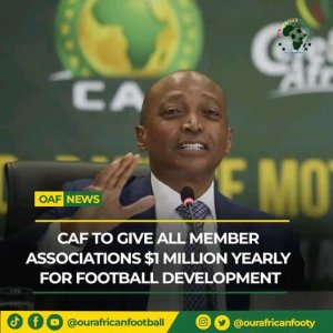 FERWAFA igiye kuzajya ihabwa asaga miliyari na CAF mu kuzamura umupira w'amaguru