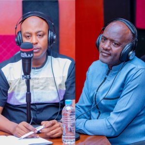 Perezida wa FERWACY n'uwo bakoranaga beguriye icyarimwe