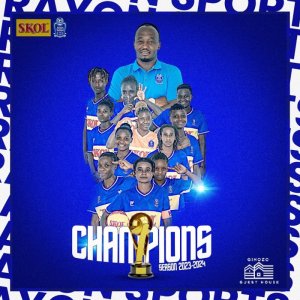 Rayon Sports y'abagore yegukanye igikombe cya shampiyona ku nshuro ya mbere igikinnye