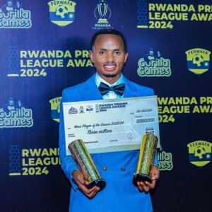 Muhire Kevin yabaye umukinnyi wahize abandi, muri shampiyona ya 2023-2024