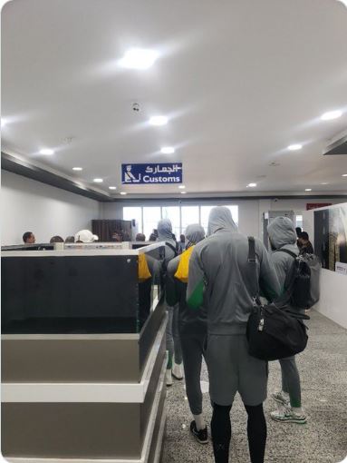 Abakinnyi ba Nigeria bahisemo kwitahira badakinnye na Libya yabaraje rwantambi