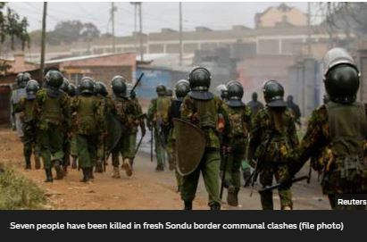 Kenya yohereje Abapolisi badasnzwe ahavugwa ubwicanyi bushingiye ku moko