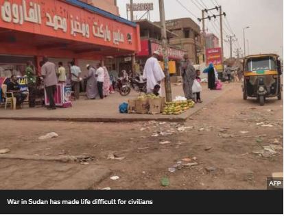 Sudan:Abaturage bakomeje guhura n'ingaruka z'ama bomb y'intambara