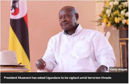 Uganda:Abaturage bakwiye kuba maso bari mu kivunge kubera ibitero by'ibyihebe