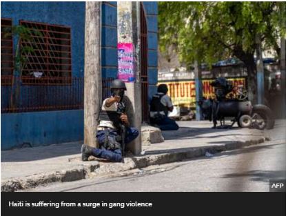 Haiti yakeje ingabo z'Amahanga ziyobowe na Kenya