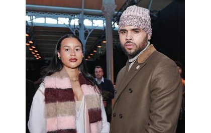 Chris Brown yajyanywe mu nkiko n'uwahoze ari umugore we