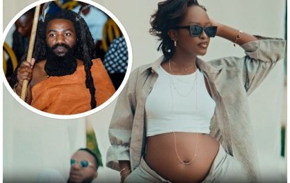 Rutangarwamaboko yanenze Pamella wagaragaje inda y'imfura agiye kubyarana na The Ben