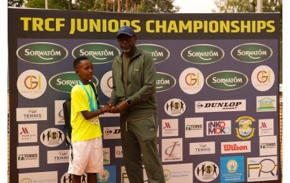 Tennis: Ganza Kevin yegukanye 'TRCF Juniors Championship'