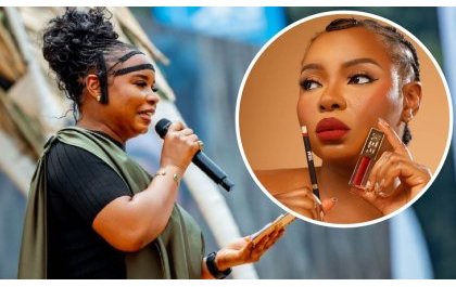  Yemi Alade agiye gushyira ku isoko ry'u Rwanda ibikoresho bye bya ‘maquillage'