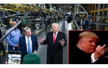 Trump yatutse umukozi w'uruganda rwa Ford
