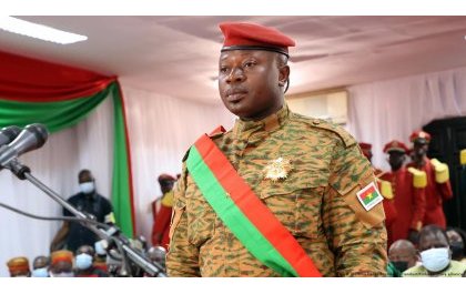 Lt Col Damiba wayoboye Burkina Faso yirukanywe muri Togo