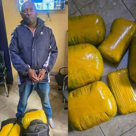Kenya: Umupolisi yatawe muri yombi nyuma yo gufatanwa ibiro 20 by'urumogi