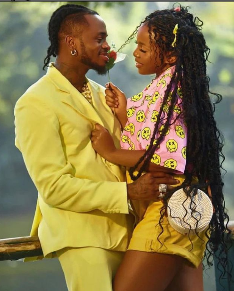 Bwa mbere Diamond yahamije ko ari mu rukundo na Zuchu
