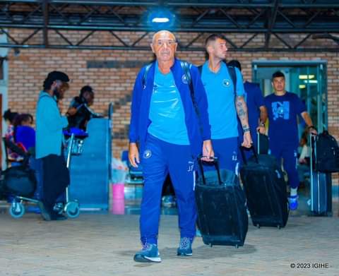 Ikipe ya Pyramids FC yageze mu Rwanda [AMAFOTO]