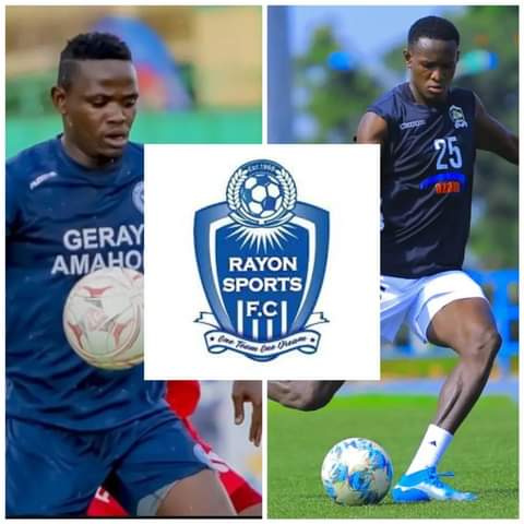 Rayon Sports yasinyishije abakinnyi 2 bari mu beza cyane mu Rwanda