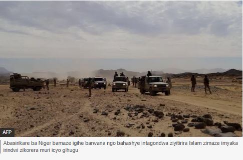 Niger: Igitero cyambere cy'intagondwa kuva haba Coup d'Etat cyahitanye benshi