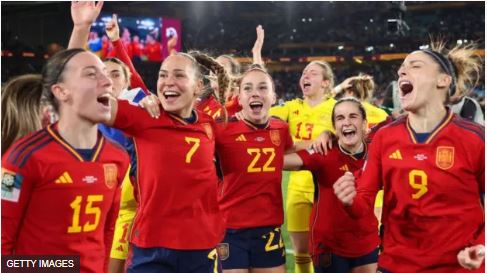 Espagne yegukanye igikombe cy'isi cy'abagore itsinze Ubwongereza