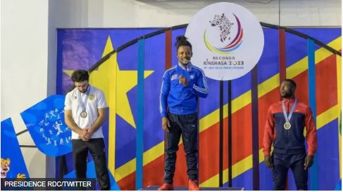 DR Congo yabonye umudari wa mbere wa zahabu muri Jeux de la Francophonie itaritabiriwe cyane