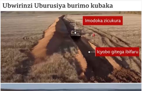 Amashusho yerekanye uko Uburusiya bwiteguye bikomeye igitero cya Ukraine