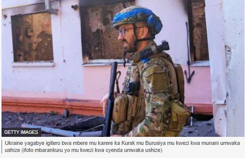 Ukraine isumbirijwe n'ibitero iri kunyuzamo ikivuna umwanzi wayo Uburusiya