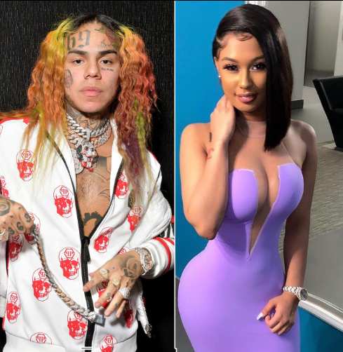USA: Umuraperi Tekashi 6ix9ine yakubiswe n'umukunzi we