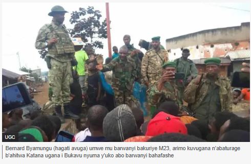 AFC/M23 yasabye abatuye i Bukavu kwishyiriraho abategetsi