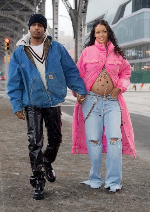 Rihanna na ASAP Rocky bahishuye aho bashaka kurera umwana wabo 