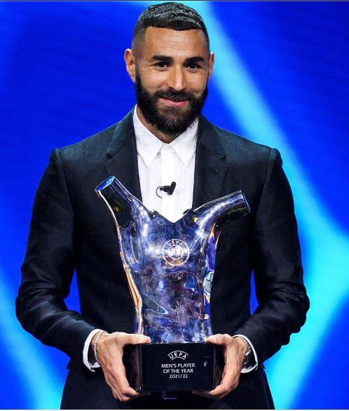 Karim Benzema niwe wabaye umukinnyi mwiza kurusha abanda Iburayi