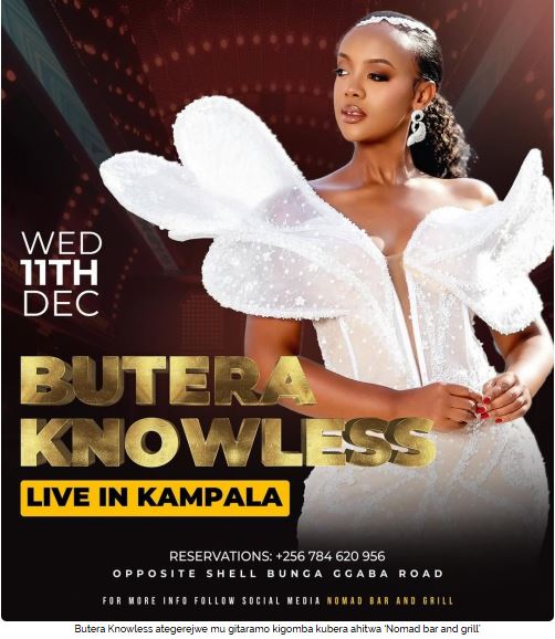 Butera Knowless wagiye gutaramira abo muri Uganda yakiranwe ubwuzu (Amafoto)