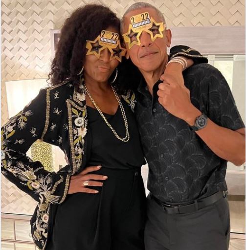 Batangiye umwaka batwika!!!Barack Obama n'umufasha we bashyize hanze ifoto itangaje