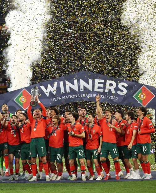 Portugal yegukanye UEFA Nations League itsinze Espagne