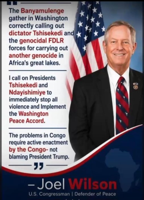 Depite wa USA yagaragaje impungenge ku mutekano w'abanyamulenge muri RDC.