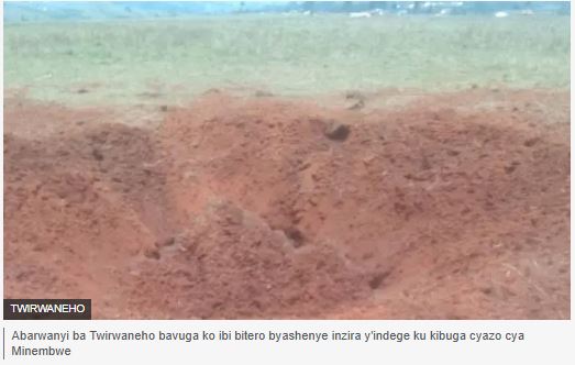Ibitero by'indege ya gisirikare i Minembwe n'icyo barimo kubivugaho...