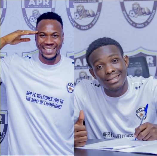 APR FC yafunze isoko ryo kugura abakinnyi isinyisha rutahizamu na myugariro bashya
