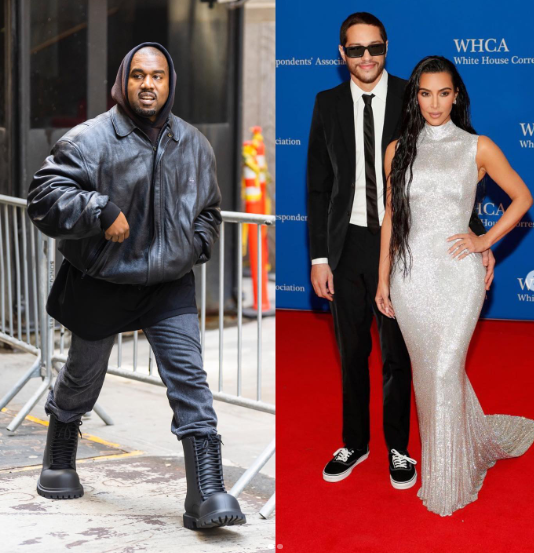 Kanye West yabitse Pete Davidson ari muzima byongera kumuteranya na Kim Kardashian