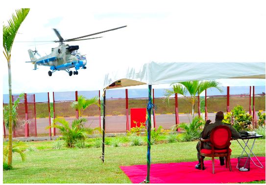 Uganda yamuritse Kajugujugu yambere ya gisirikare babashije kwiteranyiriza